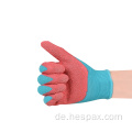 Hespax Anti-Rutip-Gartenkreuz-Latex-Kinderhandschuhe